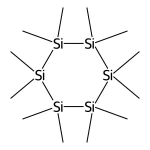 十二甲基环己硅烷 structure