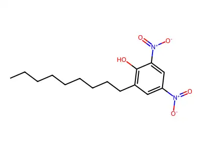 Phenol, 2,4-dinitro-6-nonyl- structure