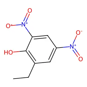 2-Ethyl-4,6-dinitrophenol structure