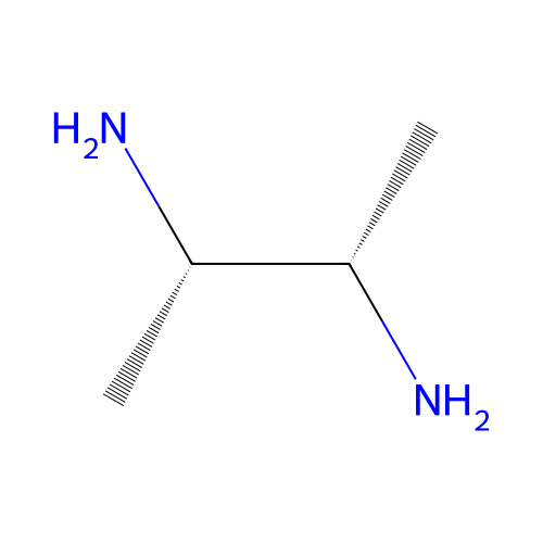 2,3-Butanediamine, (+)- structure