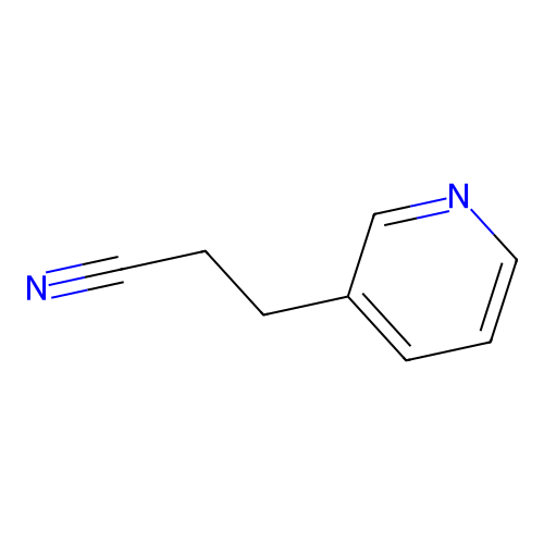 3-(Pyridin-3-yl)propanenitrile structure