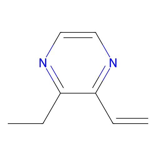2-Ethenyl-3-ethylpyrazine structure