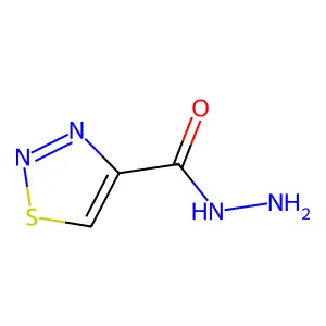 1,2,3-Thiadiazole-4-carboxylic acid, hydrazide structure
