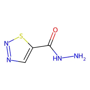 1,2,3-噻二唑-5-甲酰肼 structure