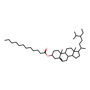 Stigmast-5-en-3-yl dodecanoate structure