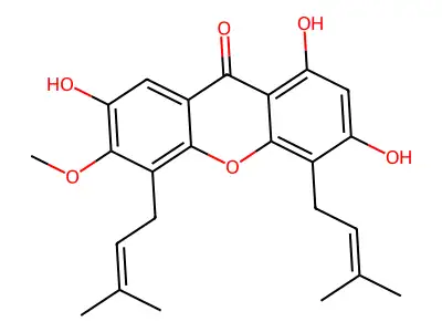 Cratoxyarborenone E structure
