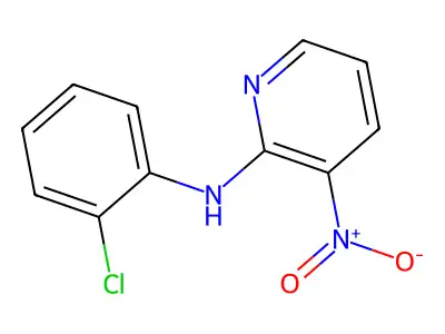 N-(2-chlorophenyl)-3-nitropyridin-2-amine structure