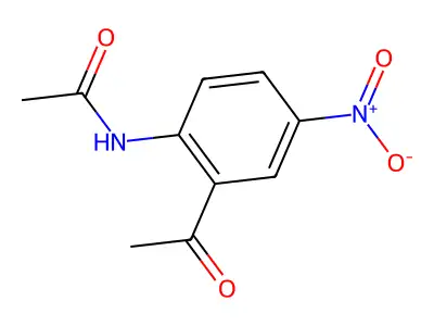 2'-Acetyl-4'-nitroacetanilide structure