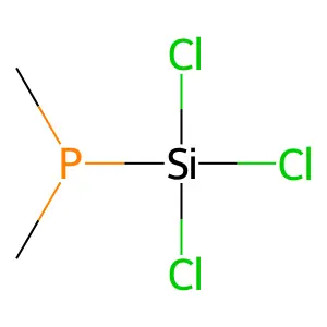 Phosphorane, dichloro(chlorothio)dimethyl- structure