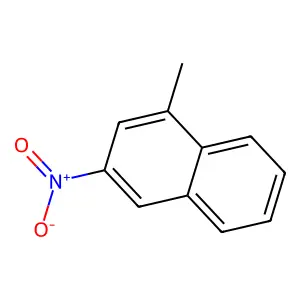 1-Methyl-3-nitronaphthalene structure