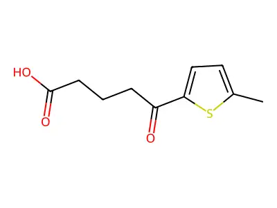 5-(5-Methyl-2-thienyl)-5-oxovaleric acid structure