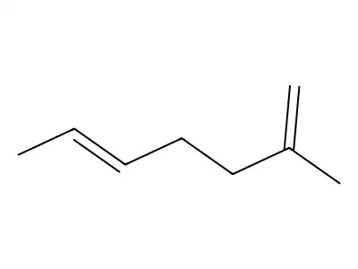 2-Methylhepta-1,5-diene structure