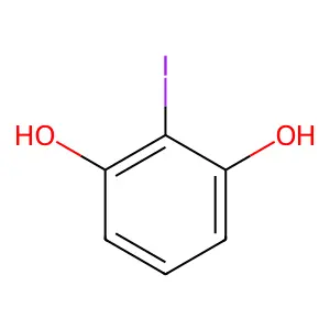 2-Iodobenzene-1,3-diol structure