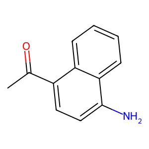 1-(4-Aminonaphthalen-1-yl)ethanone structure