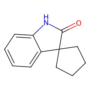 1',2'-Dihydrospiro[cyclopentane-1,3'-indole]-2'-one structure