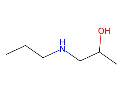 1-(Propylamino)propan-2-ol structure
