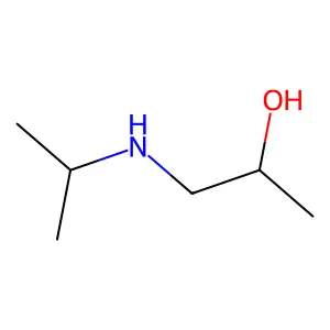 1-[(Propan-2-yl)amino]propan-2-ol structure