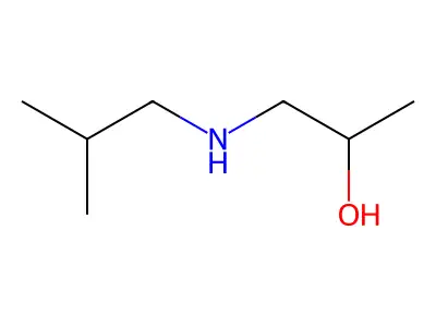 1-Isobutylamino-propan-2-ol structure