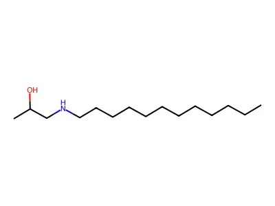 1-(Dodecylamino)propan-2-ol structure