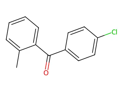 (4-Chlorophenyl)(2-methylphenyl)methanone structure