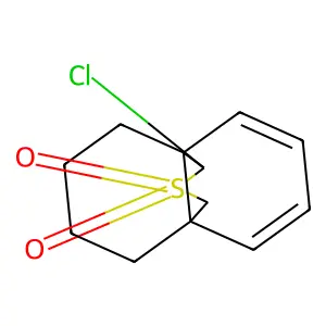 2-Thiophenecarboxylic acid, chloromethoxyphenyl ester structure