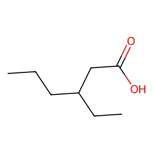3-乙基己酸 structure