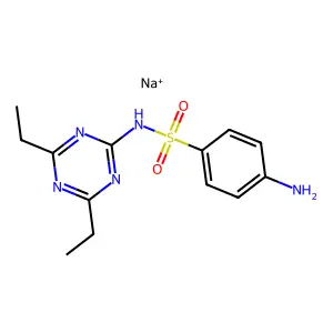 Sulfasymazine sodium structure