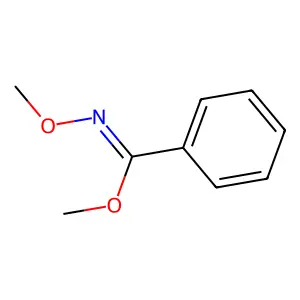 Benzenecarboximidic acid, N-methoxy-, methyl ester, (Z)- structure