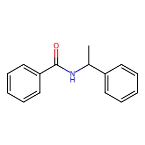 N-(1-Phenylethyl)benzamide structure