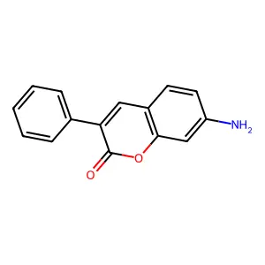 2H-1-Benzopyran-2-one, 7-amino-3-phenyl- structure