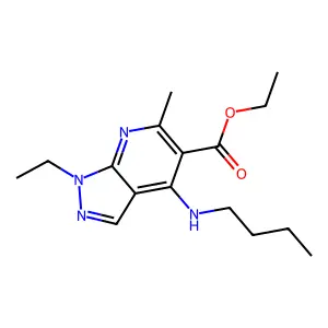 曲卡唑酯 structure