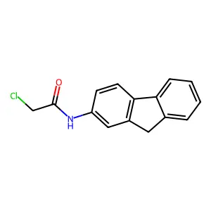 Acetamide, 2-chloro-N-(2-fluorenyl)- structure