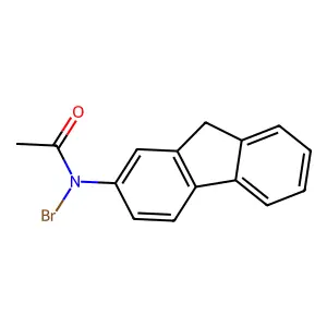 2-(Bromoacetylamino)fluorene structure