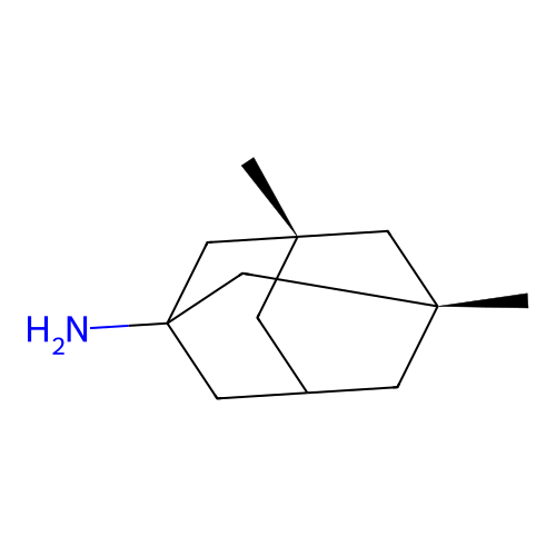 (3S,5S)-3,5-dimethyladamantan-1-amine structure