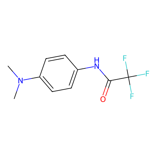 p-Phenylenediamine, N,N-dimethyl-N'-trifluoroacetyl- structure
