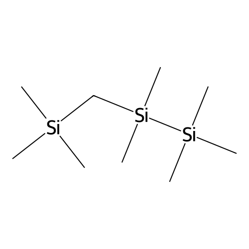 Disilane, pentamethyl[(trimethylsilyl)methyl]- structure