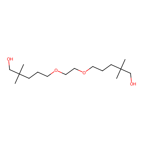 5-[2-(5-Hydroxy-4,4-dimethylpentyloxy)ethoxy]-2,2-dimethylpentan-1-ol structure