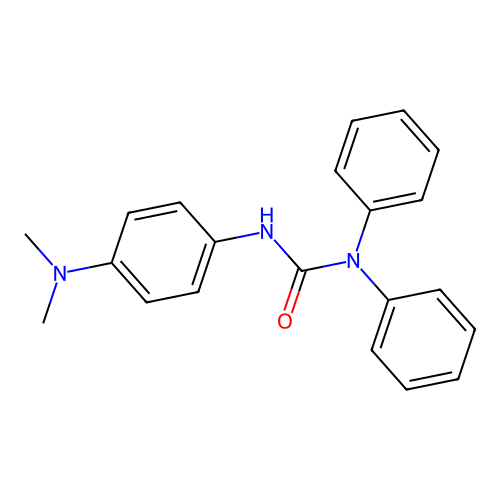 N'-[4-(Dimethylamino)phenyl]-N,N-diphenylurea structure