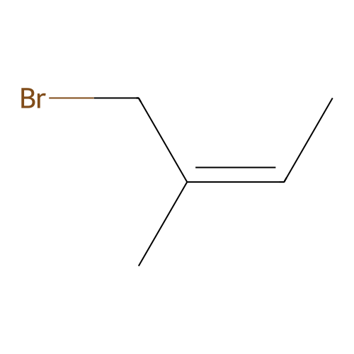 1-Bromo-2-methyl-2-butene structure