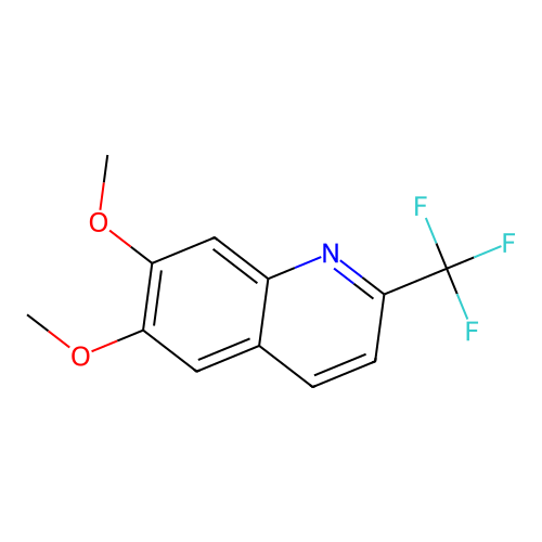 6,7-Dimethoxy-2-trifluoromethylquinoline structure
