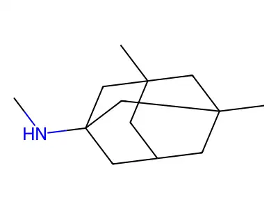 N,3,5-Trimethyltricyclo[3.3.1.13,7]decan-1-amine structure