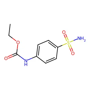 Ethyl (4-sulfamoylphenyl)carbamate structure