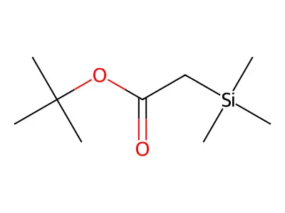 1,1-Dimethylethyl trimethylsilylacetate structure