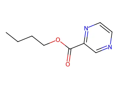 Butyl Pyrazine-2-carboxylate structure