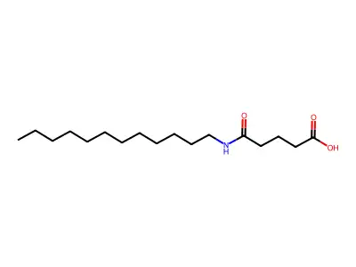 Pentanoic acid, 5-(dodecylamino)-5-oxo- structure