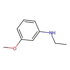 N-ethyl-3-methoxyaniline structure