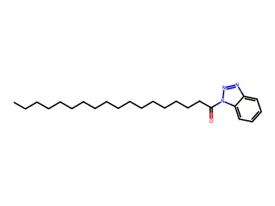 1-(Benzotriazol-1-yl)octadecan-1-one structure