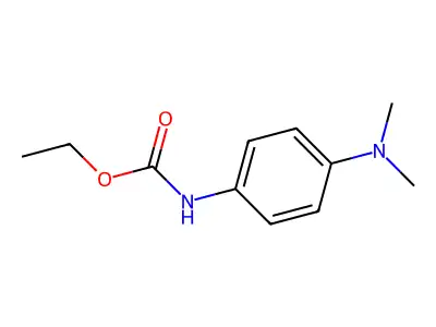 Carbamic acid, [4-(dimethylamino)phenyl]-, ethyl ester structure