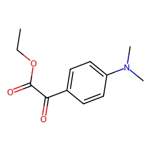 Ethyl 4-dimethylaminobenzoylformate structure