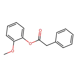 2-Methoxyphenyl benzeneacetate structure